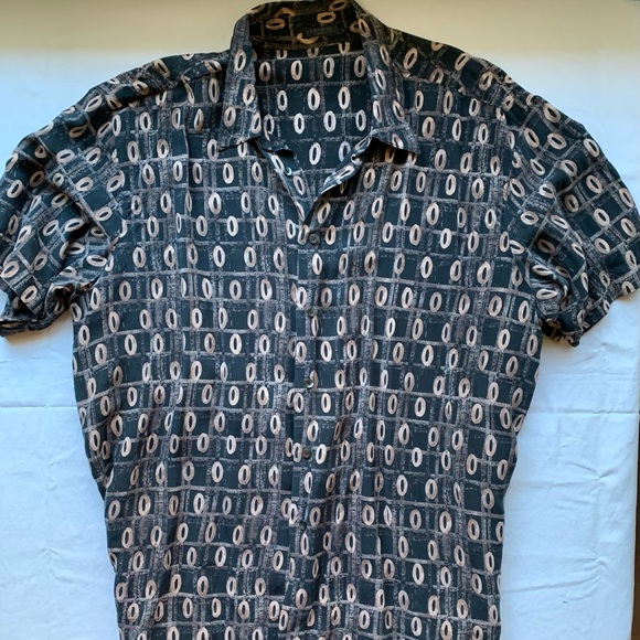 BERTONE GERMANY 
Mens Silk Shirt Size XXL - Picture 1 of 3